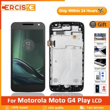 Ensemble écran tactile LCD avec châssis, 5.0 pouces, pour Motorola MOTO G4 Play XT1601 XT1602 XT1603 XT1604=