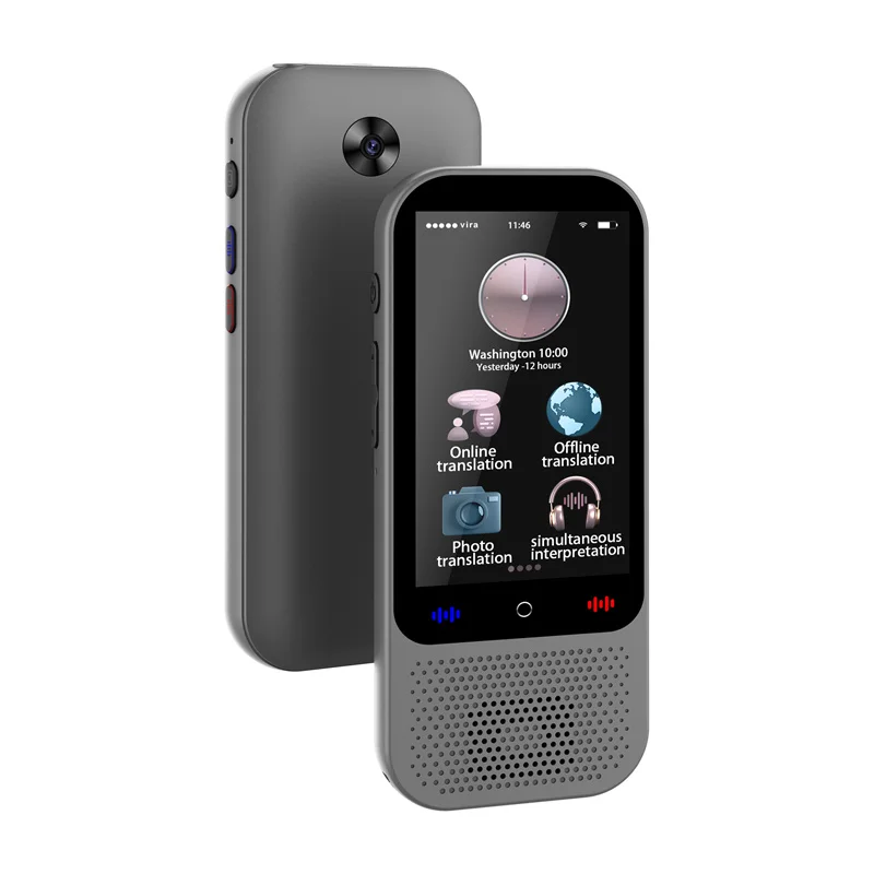 Portable Translation Machine ChatGPT Real-Time Languages Translate Smart Voice Photo Text Recording S80 Pro Translator Device