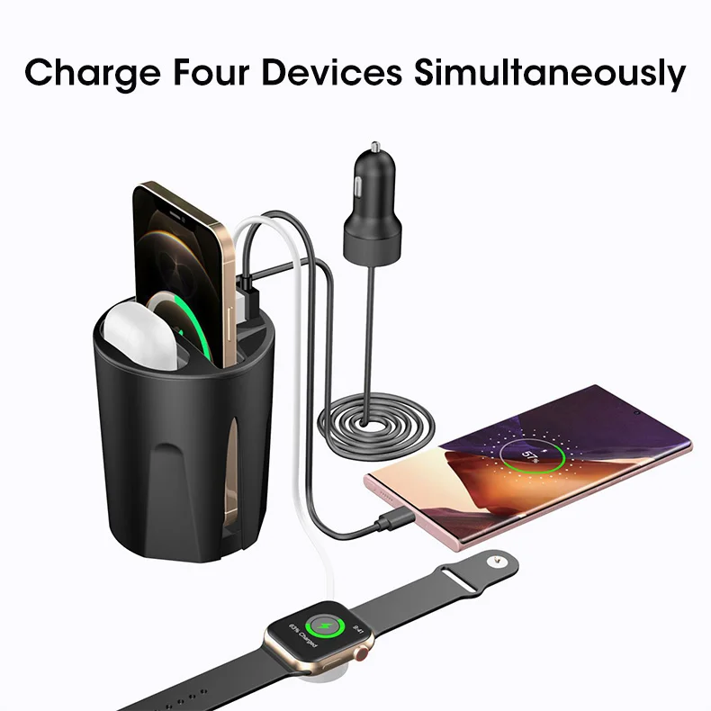 CUP HOLDER WIRELESS CHARGER