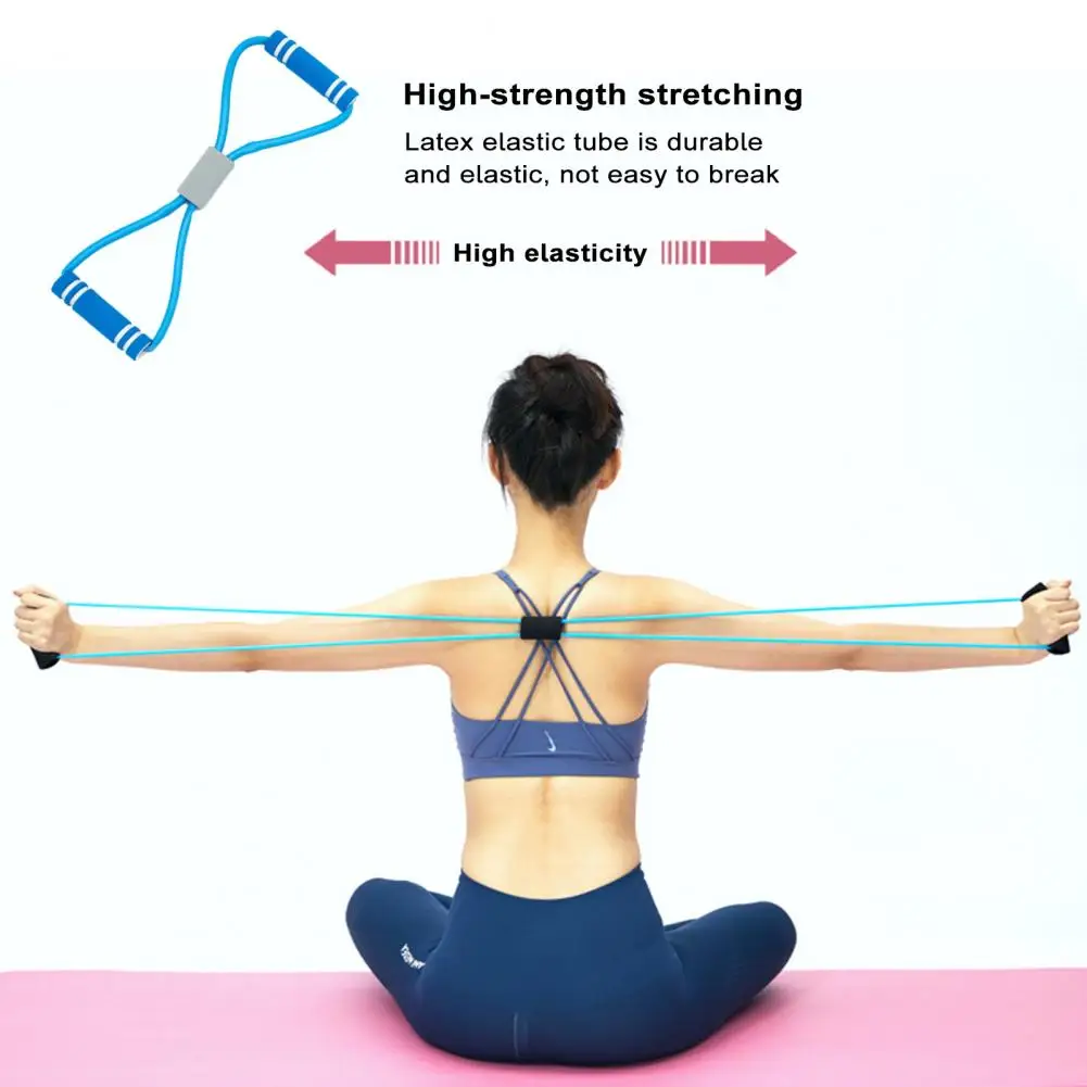 Lot De 2 Bandes De Résistance Pour Fitness Yoga Stretch Avec