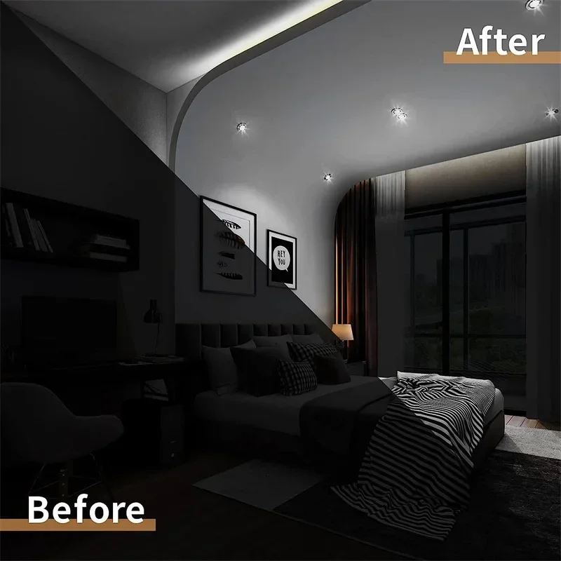 Description Picture 4 of item10M Led Strip Lamp Ribbon Led Neon Light White Led Tape Light 2835 120Led/m Modeling Light With RF Remote Control