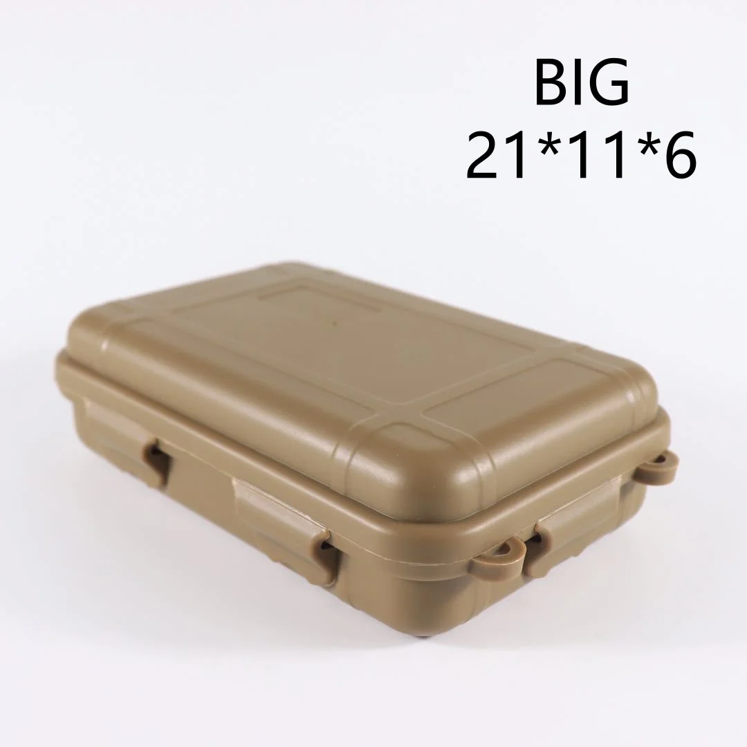 Extra große edc Tool Outdoor Survival Kit Box, stoß feste und wasserdichte Box, versiegelte Box, Outdoor Survival Aufbewahrung sbox – Detail 3