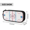 Hockey Is Life Rink Pencil Cases Large Storage Pen Bags Pen Box Pencil Pouch For Boys Girls Students Stationery School Office 4
