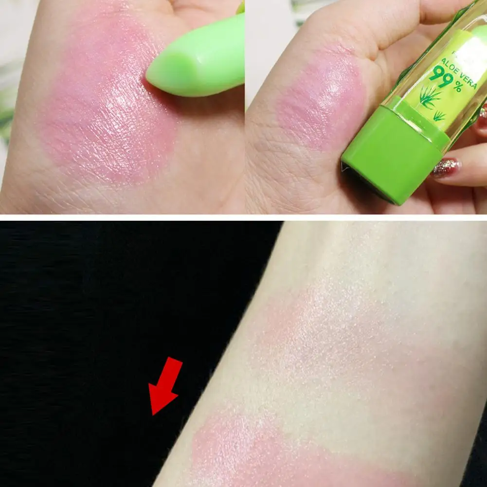 Aloe Vera Lippenstift Langanhaltender Feuchtigkeitsspendender Balsam_voghion.com