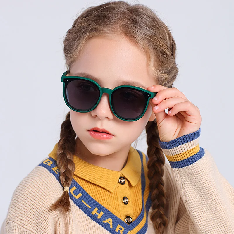 Lunettes de Soleil Polarisées Enfants TPEE Cadre Flexible en