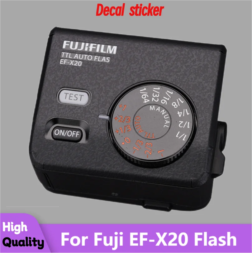 

Для Fuji EF-X20 Flash Speedlight Premium Decal защитный чехол-наклейка