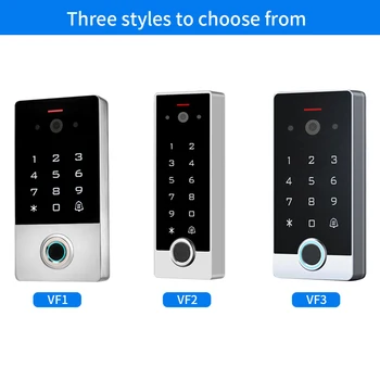 1080P Tuya Video Intercom for Home Access Control System Wifi fingerprint Access Keypad Door Opener and Intercom without monitor 1