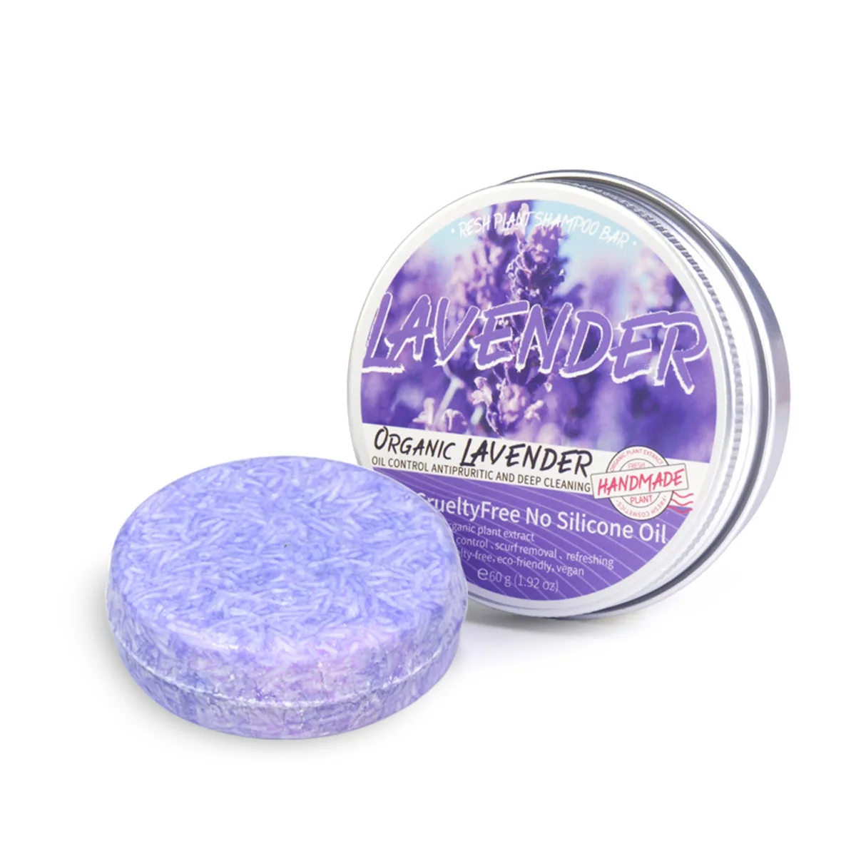 שמפו לבנדר מרענן, שולט בשומן וחלק לשיער, פותר את הבעיה של קרקפת שמן בלי שמן סיליקון