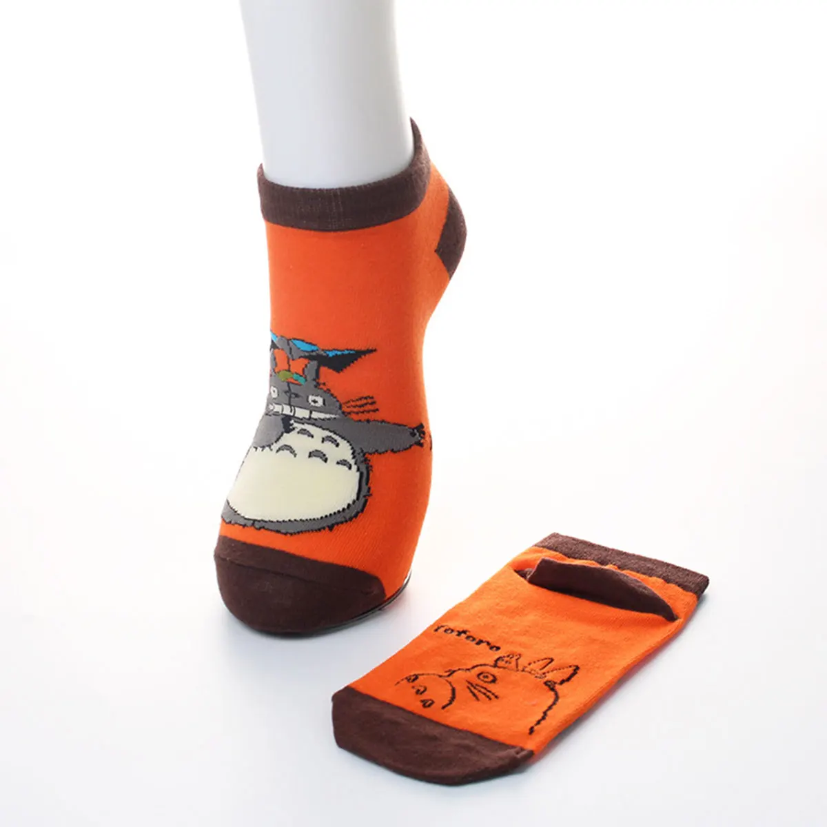Anime cartoon big cat socks cosplay cute animals invisible boat socks anime pattern women's socks anime socks cosplay props