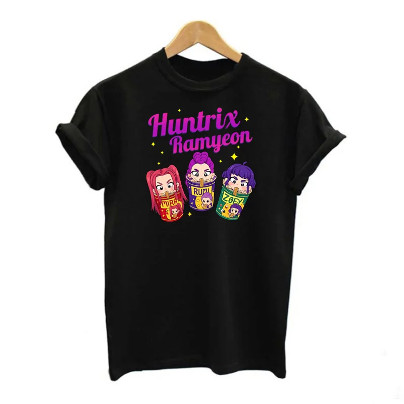 Huntrix Patch KPop Demon Hunters Iron On Patches For Girl's Clothing Heat Thermal ...