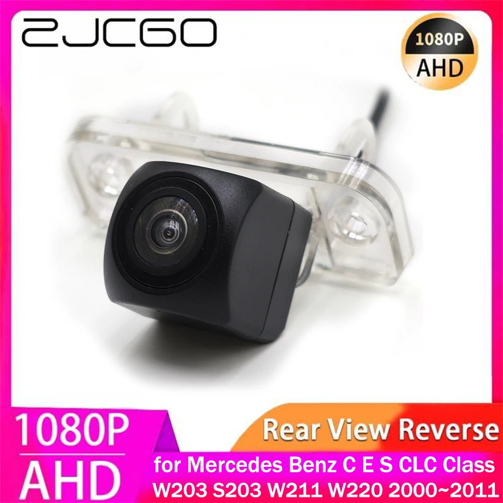 ZJCGO AHD 1080P parkovací couvat couvat nahoře auto zadní výhled kamera pro mercedes benz C eulerovo císlo S CLC třída W203 S203 W211 W220 2000~2011