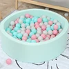 INS 90CM Baby Round Ocean Ball Pool Pit Indoor Playground Soft Toys Children's Playpen Fence Kids Safety Barrier Room Decor 2