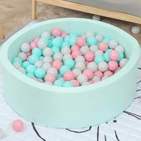 INS 90CM Baby Round Ocean Ball Pool Pit Indoor Playground Soft Toys Children's Playpen Fence Kids Safety Barrier Room Decor 2
