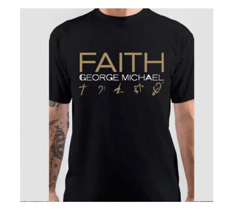 Caldo,, Maglietta George Michael,, Caldo!!! Arte, Full Size,, Arte Grafica, Camicia