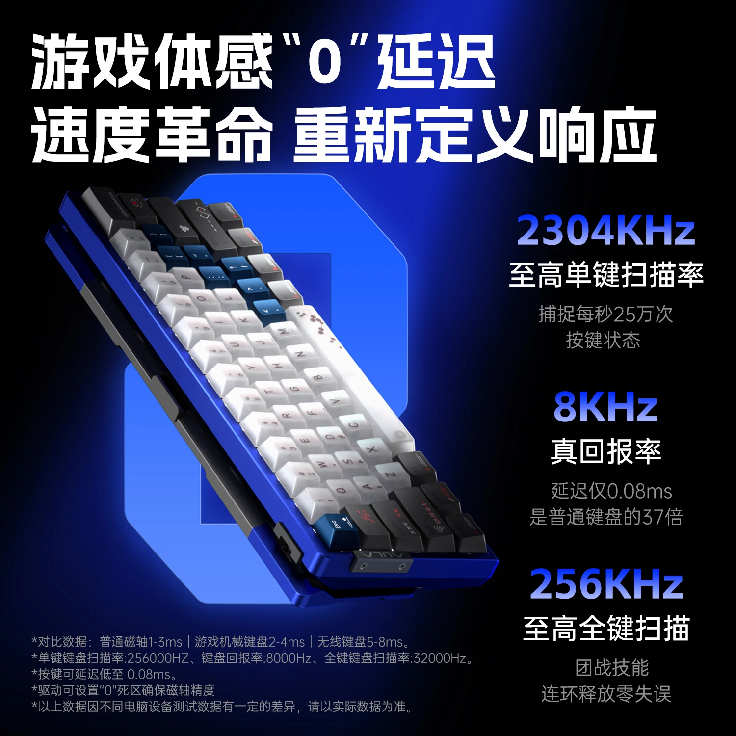 AULA AG60 MAX メカニカルアルミキーボード 磁気スイッチ RT0.001 有線