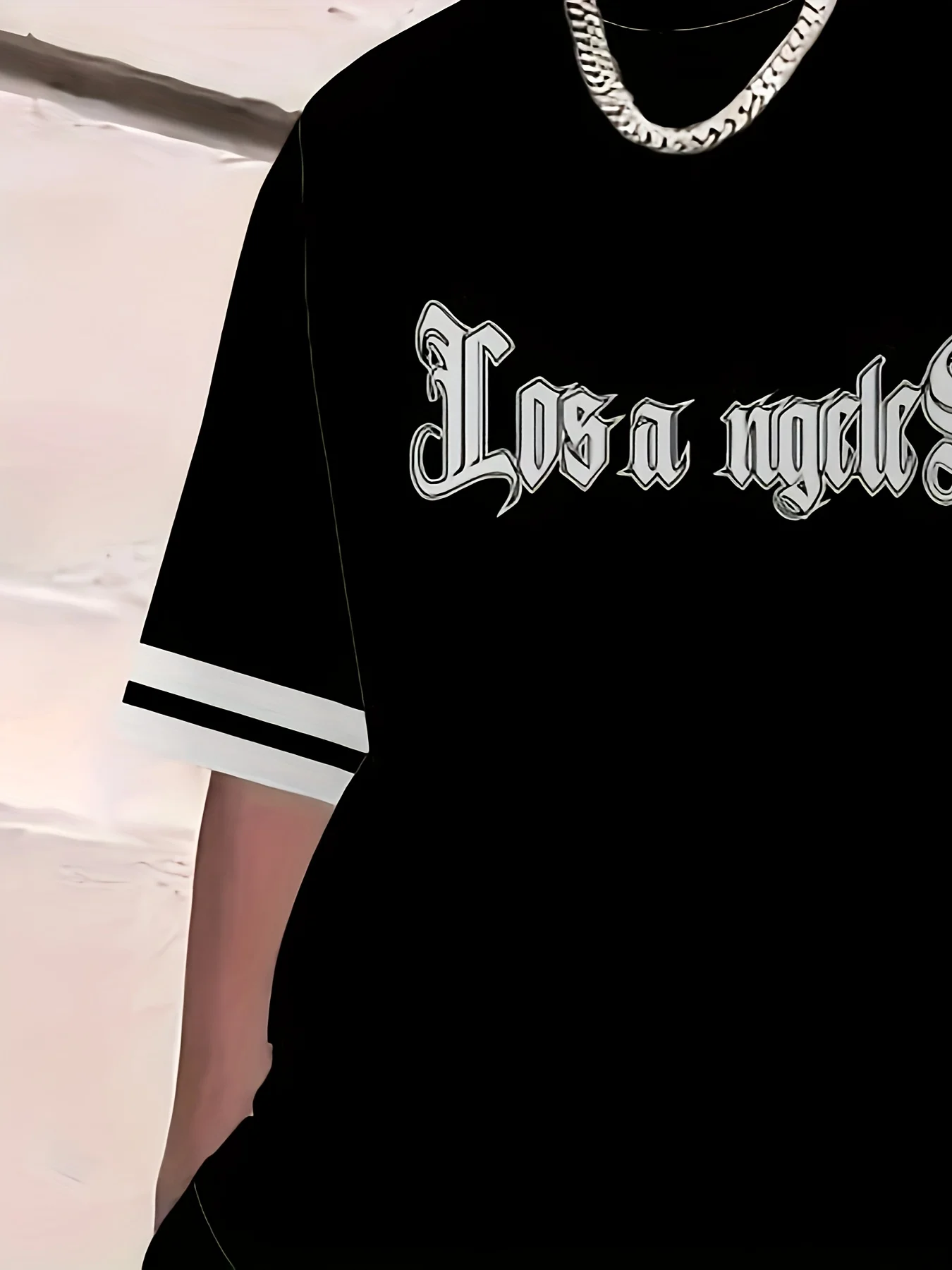 المألوف الرجال الصيف القوطية رسالة مطبوعة مريحة تنفس جولة الرقبة تي شيرت السراويل مجموعة ملابس كاجوال في الهواء الطلق