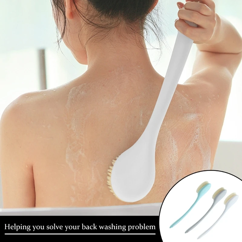 N0HB Щетка для душа Щетка для купания Щетка для мытья посуды Щетка для мытья спины