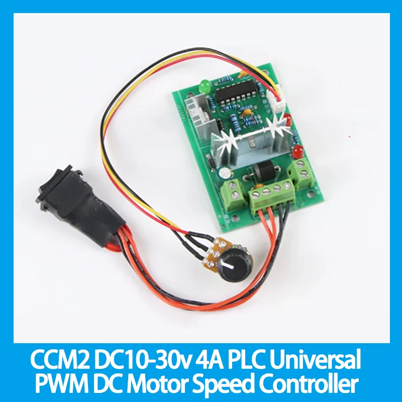 Ccm2 Dc10-30V 4A Plc Universal Pwm Dc Motor Speed Controller Avanti E Indietro Controllo Per Micro Motore