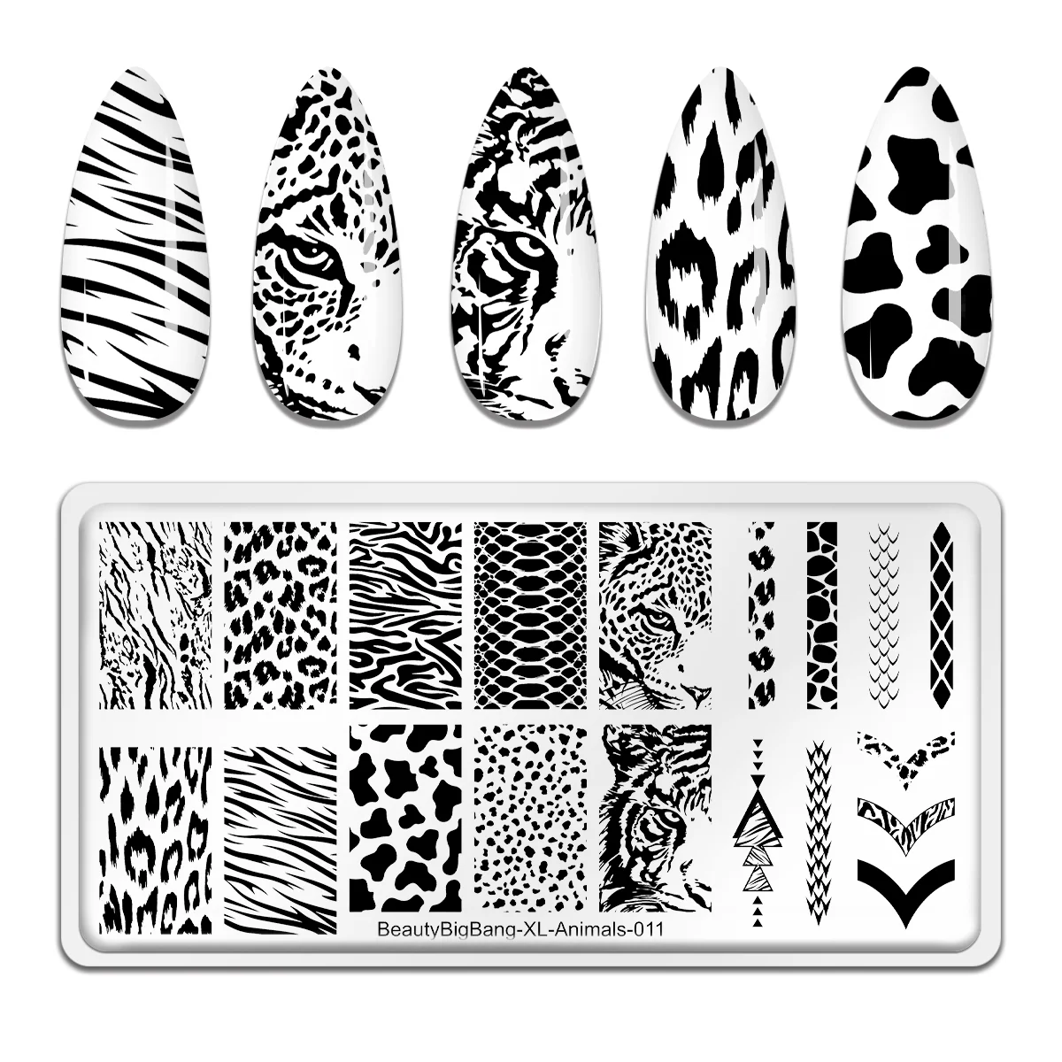 BeautyBigBang Animal Nail Stamping Plates