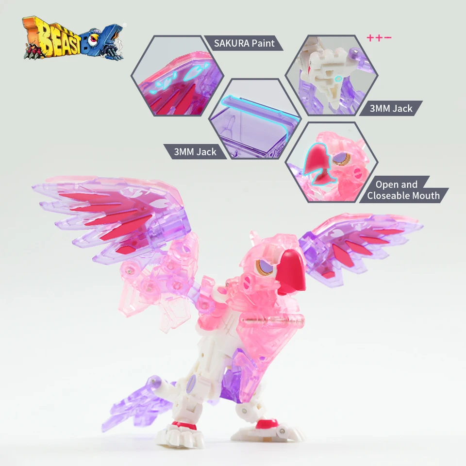 Perfect 52toys Beastbox Bb-37lo Lotus Action Figure In Stock