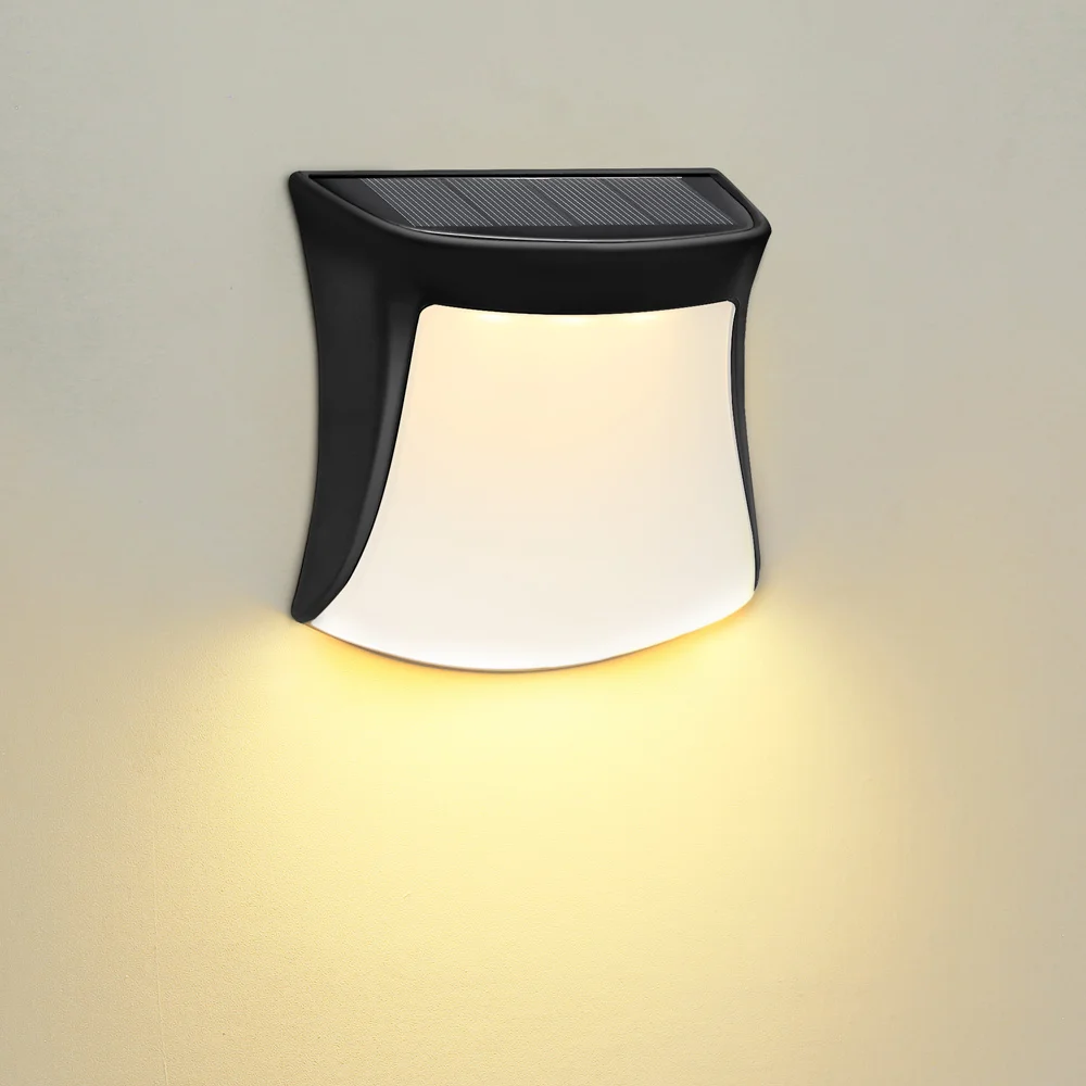 "Наружные солнечные настенные светильники для ландшафта для сада, светодиодное водонепроницаемое освещение, уличный фонарь для украшений на заднем дворе, питаемый светильник"