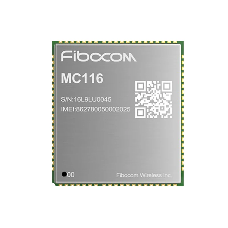 

Fibocom MC116-EUL LTE Cat1 module for Europe Latin America support LTE-FDD Band B1/B2/B3/B4/B7/B8/B20/B28 900/1800/850/1900MHz