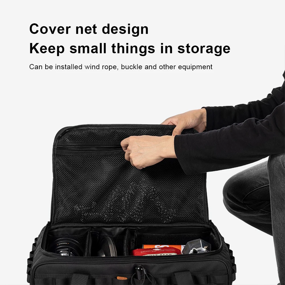 Blackdog Camping Storage Bag 30L/15L Sorting Sundries Portable Large Capacity Outdoor Storage Bag Toolkit 600D/300D Oxford Cloth