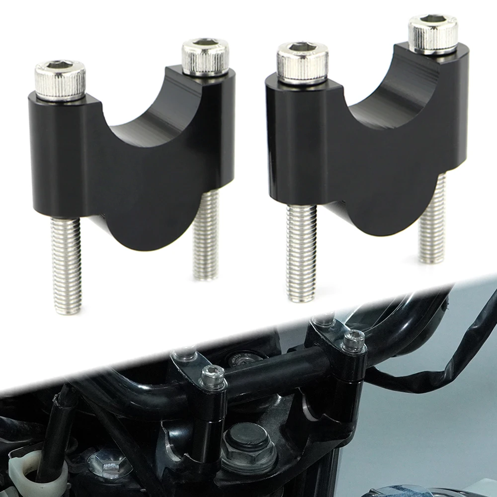 Motorcycle-22mm-7-8-Handlebar-Handle-Bar-Mount-Risers-For-Honda-CRF70F ...