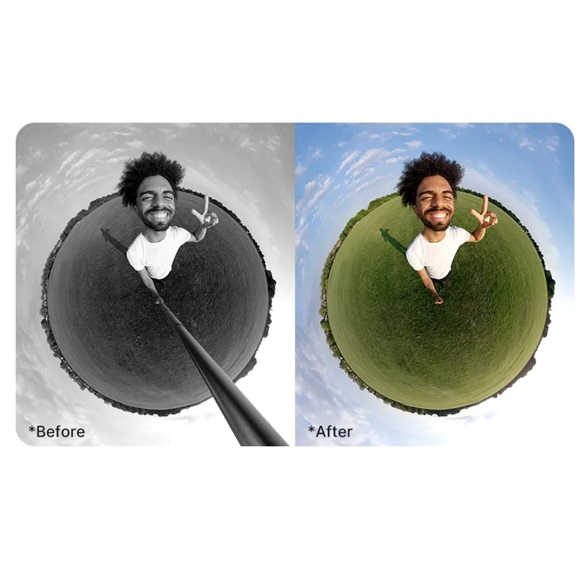 【뜨거운 판매】액션 카메라 셀카봉