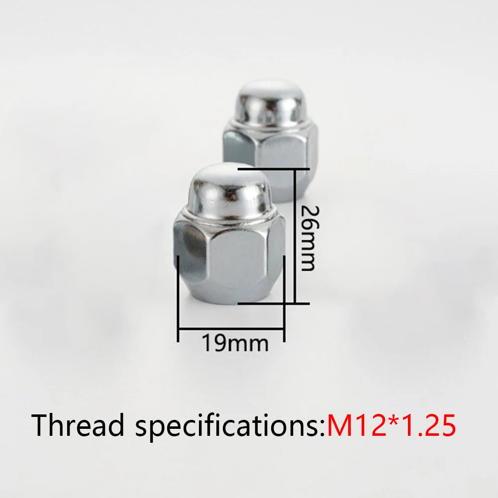 Car Accessories Wheel Hub Bolt Stud 28171AJ000 28365FE001 For Forester 2009-*1.25 Steel Stud & Nut SET car wheel hub ring wheel locking hub wheel hub oil seal bearing set