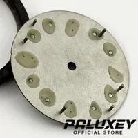 Cadran de montre stérile noir gris BB58, 29mm, visages lumineux adaptés au mouvement NH35 NH36 ETA 2824 2836 Miyota 8215 Mingzhu 5