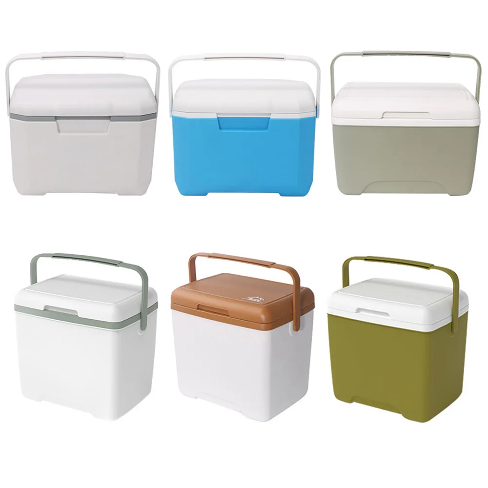 

6L 8L 13L Cooler Box Outdoor Incubator Portable Food Storage Ice Bucket Mini Fridge for Fishing Home Camping Traveling