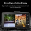 Motorcycle DVR Dash Camera with Front Rear Camera Dual Video Loop Recording Waterproof Motorbike Driving Recorder Cam XY 5