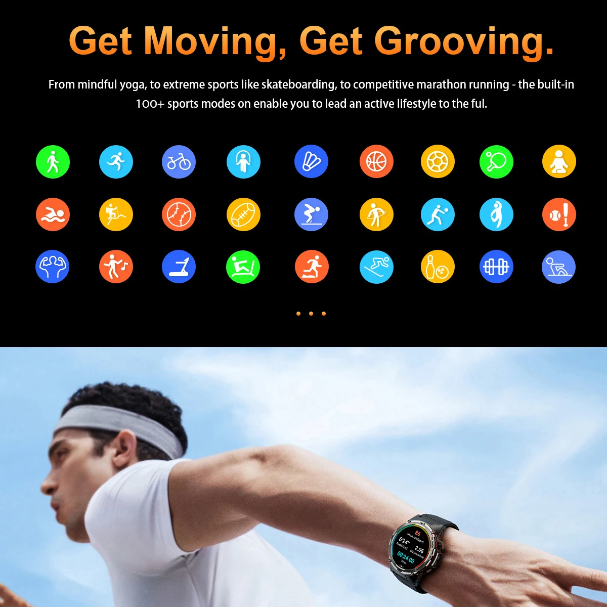 For Xiaomi NFC Watch 500mA GPS Sports HD BT Call Smart Watch Men Outdoor Sports Fitness Tracker Smart Watch Men Waterproof Clock 4