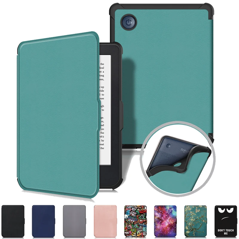 Custodia Per Kobo Clara 2E 2022 6 Pollici Cute Kawaii Cat Flower Painted Soft Tpu Silicone Back Ebook Per Kobo Clara 2E Cover Case Kids