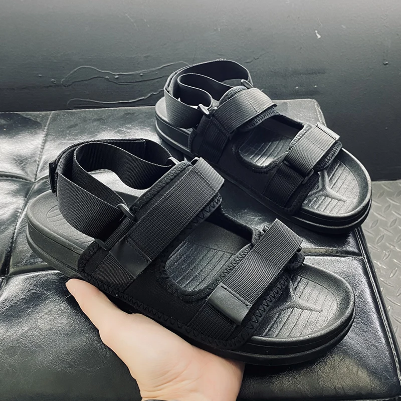 

Men's Sandal Summer Outdoor Beach Wadable Slippers Man Sandals Casual Sport Comfortable Flat Free Shipping Unisex Shoes 36-46