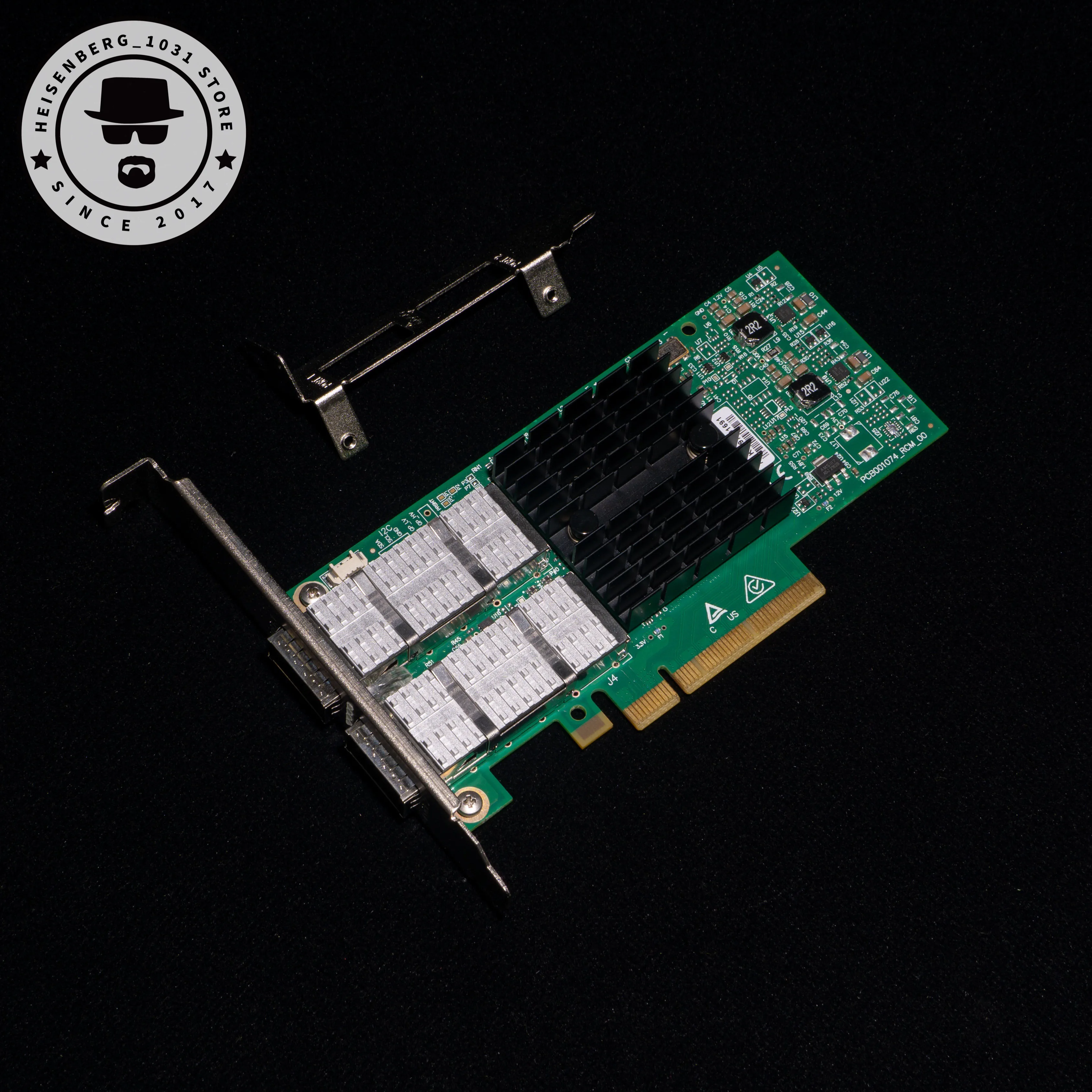 Mellanox MCX354A-FCBT ConnectX®-3 VPI 40/56Gb/s Dual QSFP+ Port Adapter MC2210411-SR4 Transceiver Seller Refurbished