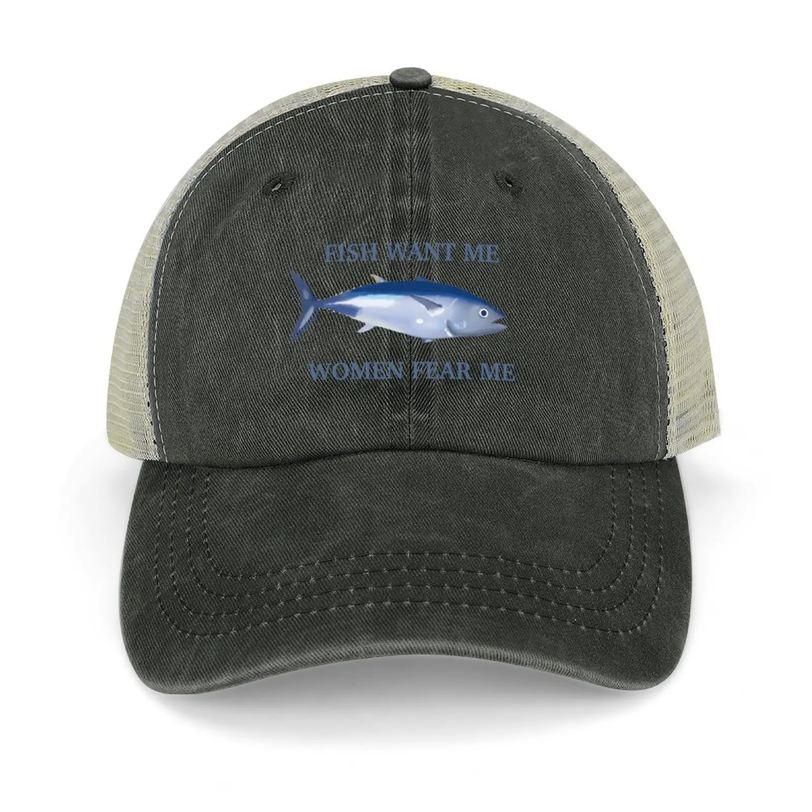 

fish want me women fear me Cowboy Hat Hat Baseball Cap Icon Women's Beach Outlet 2024 Men's