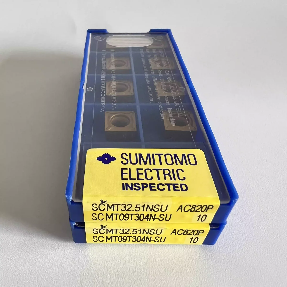 

Режущие лезвия из твердого сплава SCMT09T304N-SU AC820P