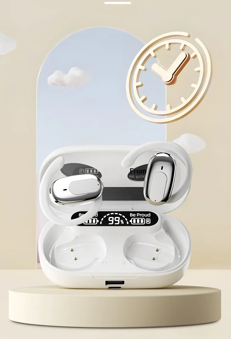 Wireless Bluetooth Earbuds Long Battery Life Noise Cancelling_voghion.com