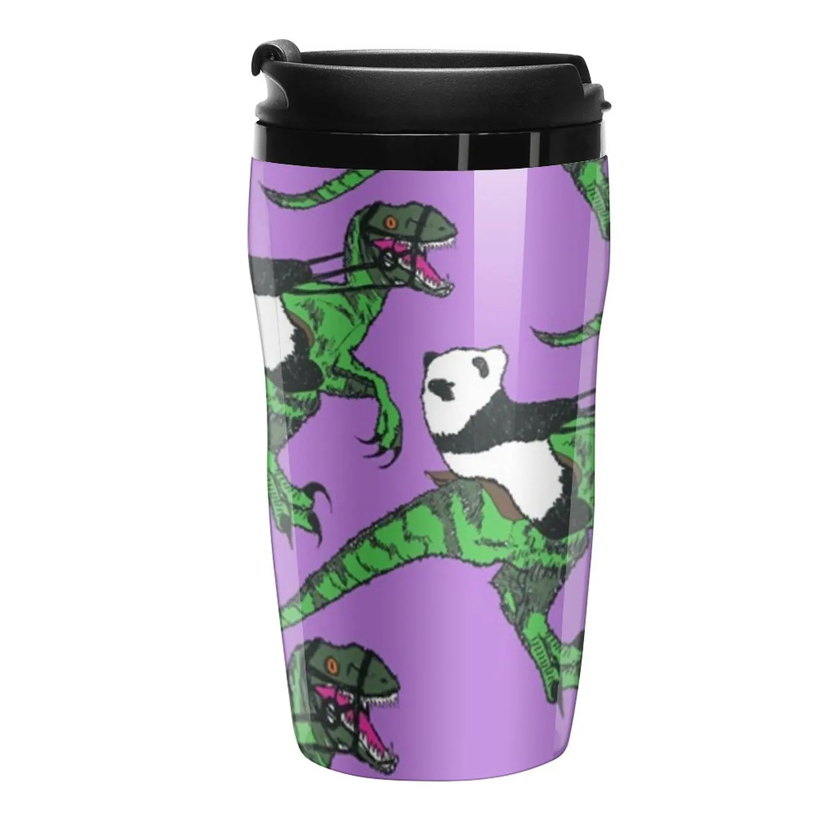 

New Jurassic Panda Logo Print Travel Coffee Mug Mate Cup Cute Mugs Cups For Coffee