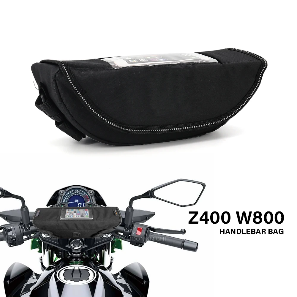 Accessori Moto Borsa Impermeabile Custodia Per Manubrio Borsa Da Viaggio Borsa Per Kawasaki Z400 Abs W800 Z 400 W 800 Z250 Z 250