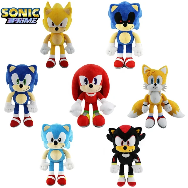 30Cm Super Sonic Tails Hedgehog Soft Stuffed Plushie Toy Miles Prower  Cartoon Cute Ratmine Plush Doll Birthday Gift for Children - AliExpress