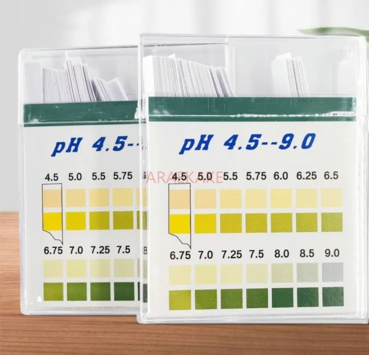 100 pieces of pH test paper for measuring pH in human saliva, sheep water quality, and female urine, 1 box