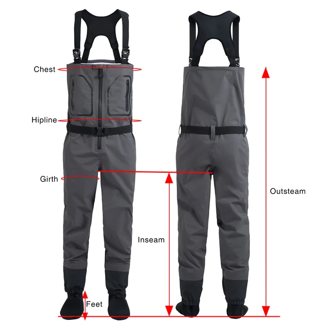 Fly Fishing Men's Chest Waders For Duck Hunting Cuissardes De
