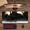 Genshin impact Mousepads Monster Large Mouse Mat Big Desk Pad Non Slip Rubber Mouse Pad Big Keyboard Mats Mouse Pad 6