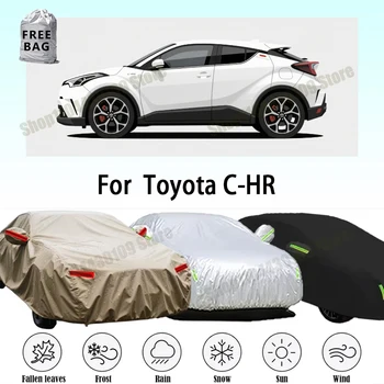 Copertura Auto Completa per Esterni, Protezione da Neve e Sole, Impermeabile e Antipolvere, Accessori Auto per Toyota C-HR CHR
