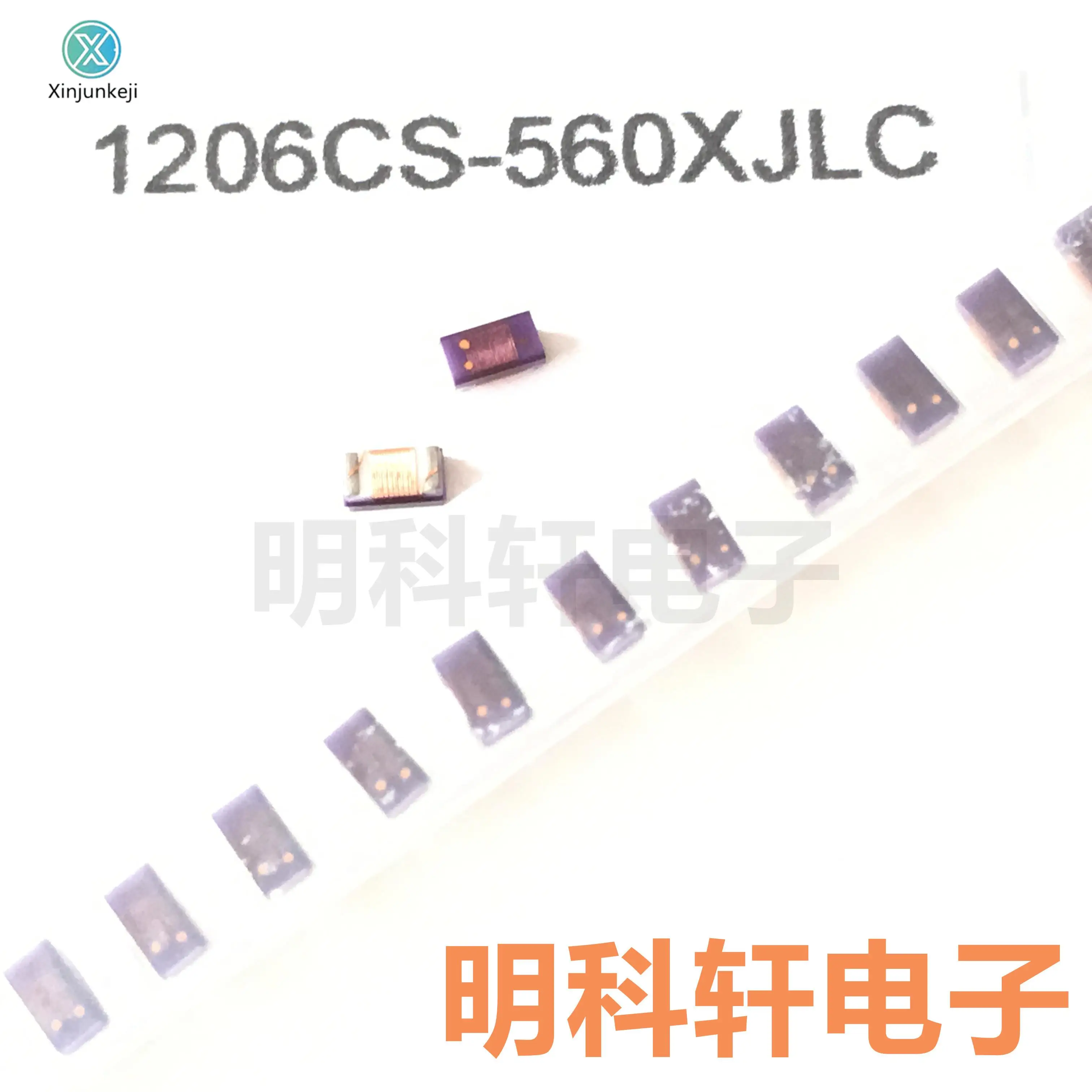 

30pcs orginal new 1206CS-560XJLC SMD high frequency wire wound inductor 56NH