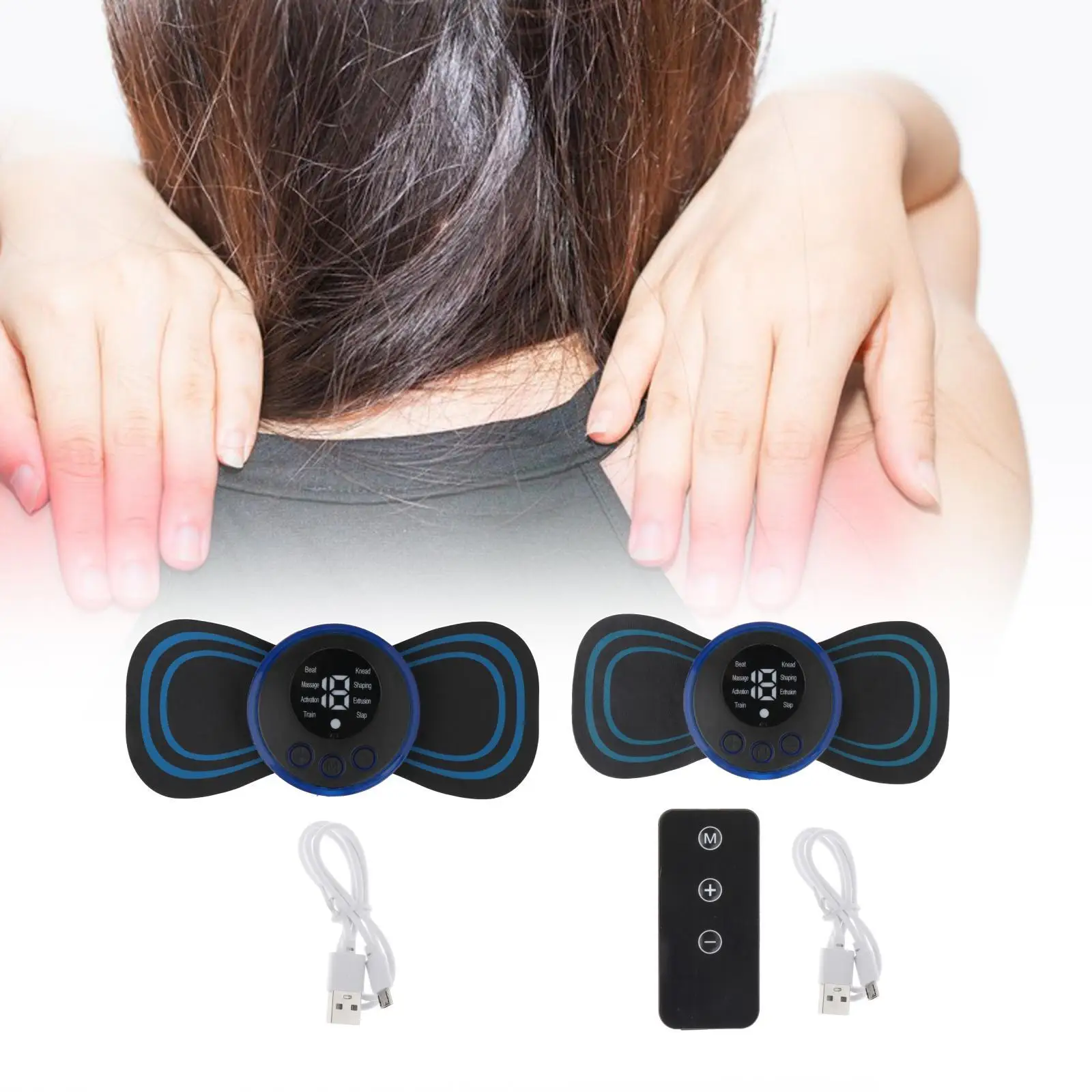 Electric Neck Massager Full Body Relaxation Cervical Massage for Arm