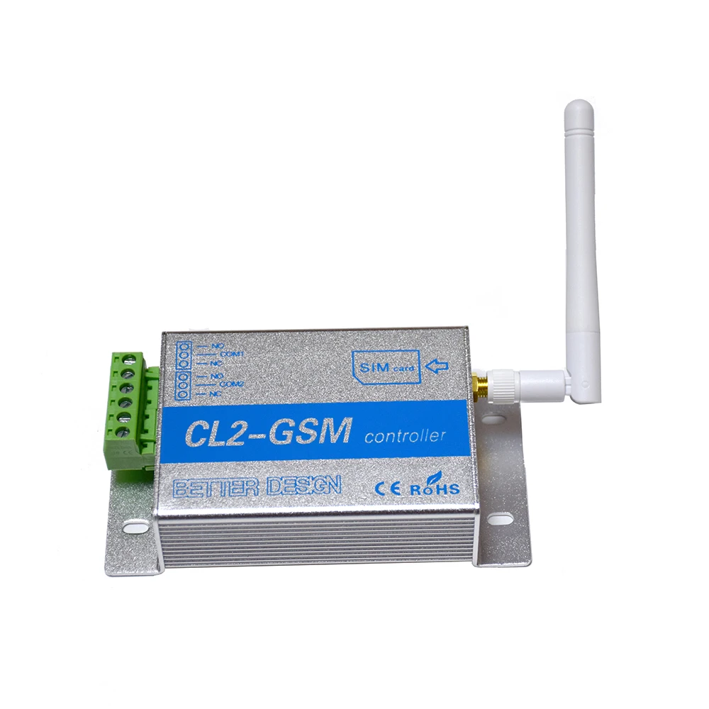 Smart Switch Module Smart Garage Door Opener GSM SMS Remote Controller CL2-GSM 2 Way Relay Output For Swing Sliding Gate Opener